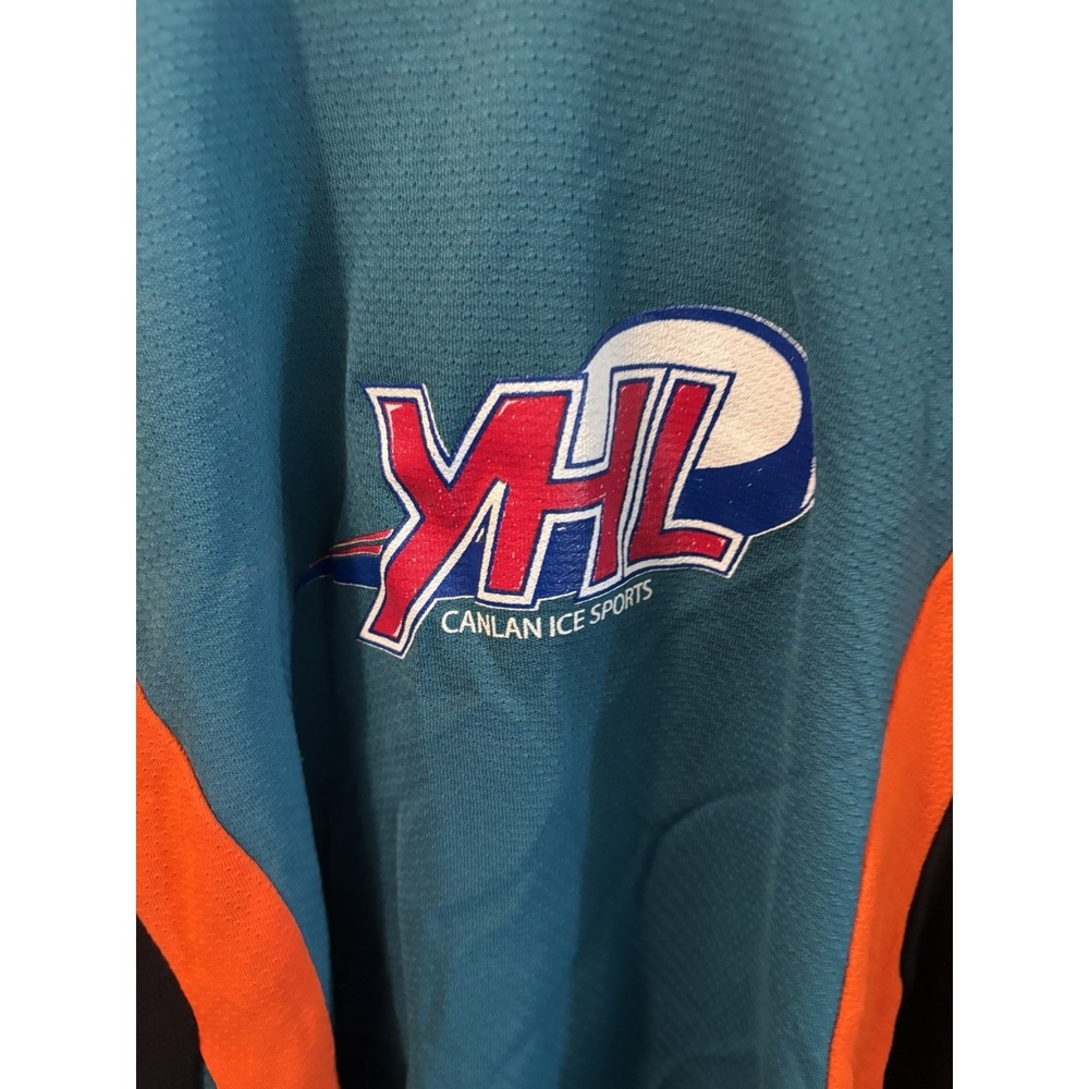 Vtg KAMAZU Hockey Jersey Large Practice League Sports Pullover Men's Beer - Picture 3 of 4